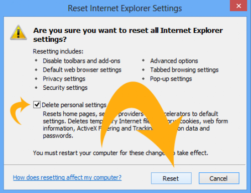 How to Reset Internet Explorer Settings